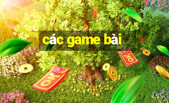 các game bài