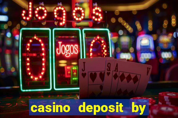 casino deposit by phone bill