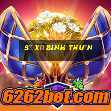 sổ xố bình thuận