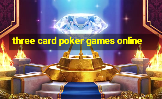 three card poker games online