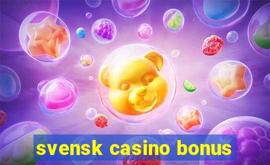 svensk casino bonus