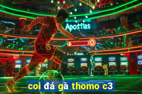 coi đá gà thomo c3