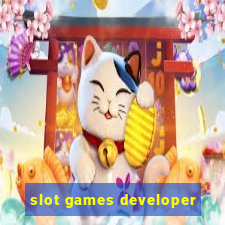 slot games developer