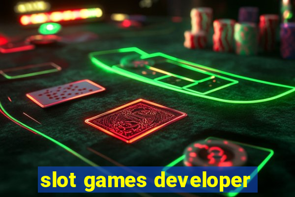 slot games developer