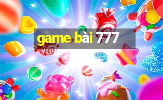 game bài 777