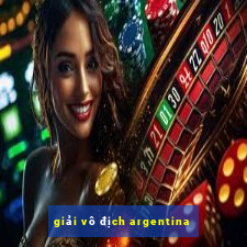 giải vô địch argentina