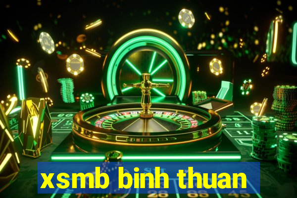 xsmb binh thuan