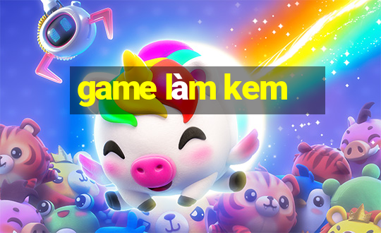 game làm kem