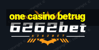 one casino betrug