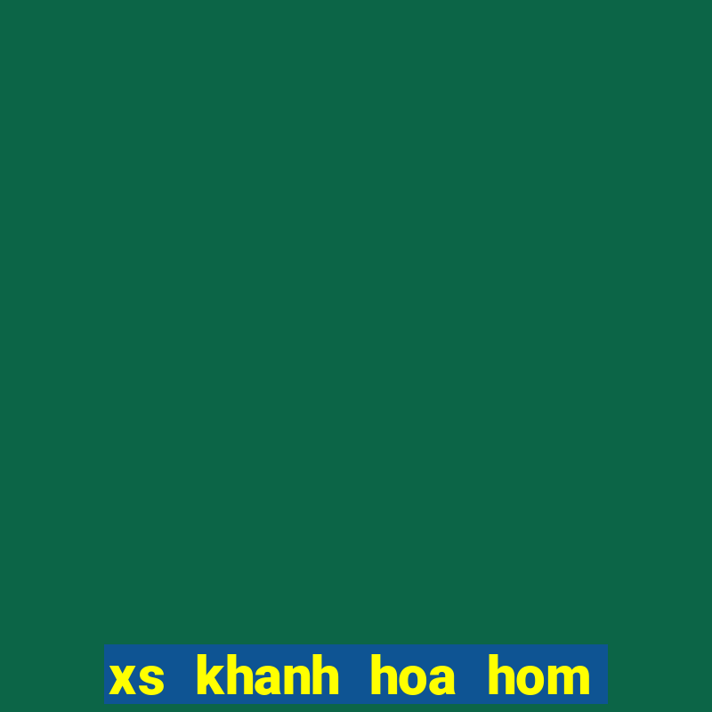 xs khanh hoa hom nay minh ngoc