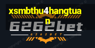 xsmbthu4hangtuan