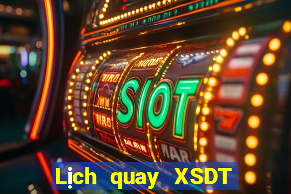 Lịch quay XSDT 6x36 Thứ 4