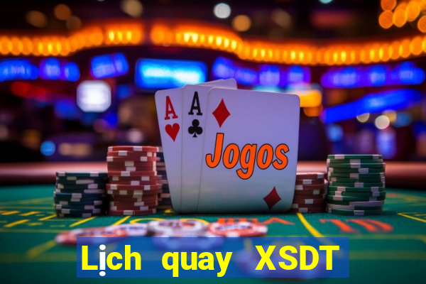 Lịch quay XSDT 6x36 Thứ 4