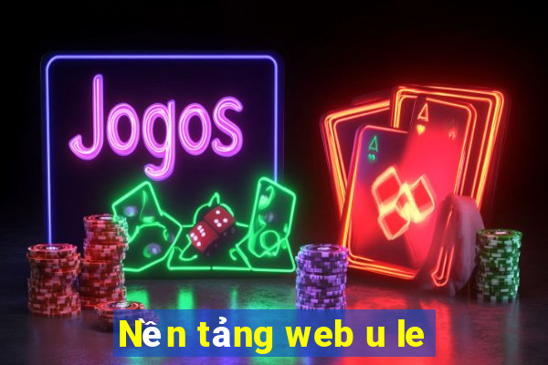 Nền tảng web u le