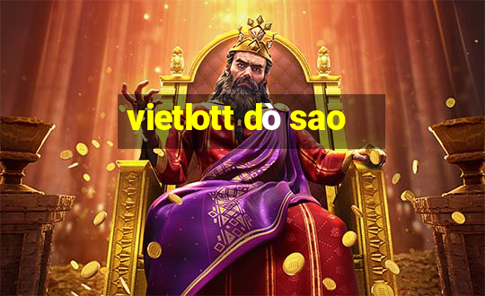 vietlott dò sao