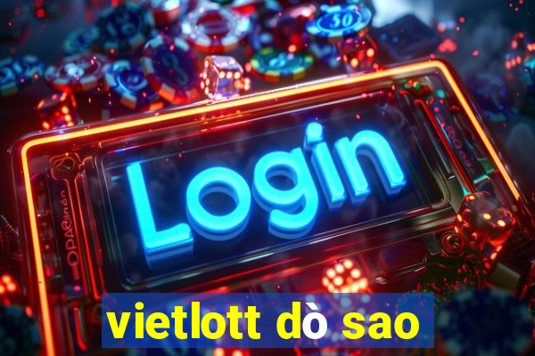 vietlott dò sao