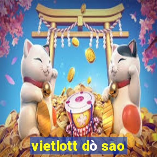 vietlott dò sao