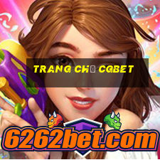 Trang Chủ Cgbet