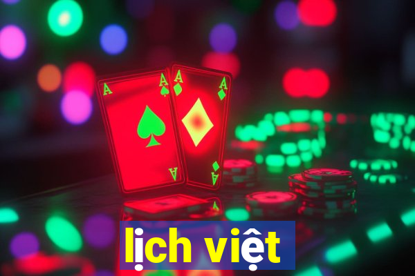 lịch việt