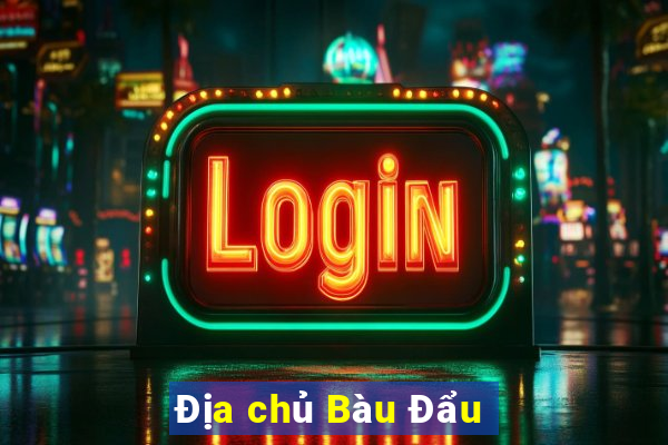 Địa chủ Bàu Đẩu