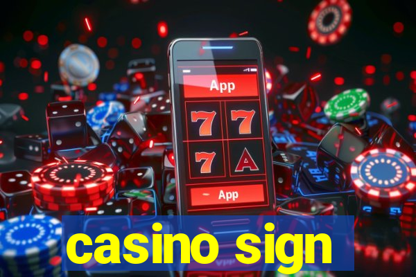 casino sign