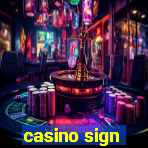 casino sign