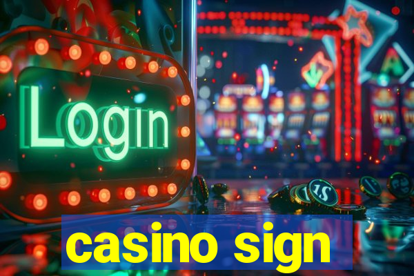 casino sign