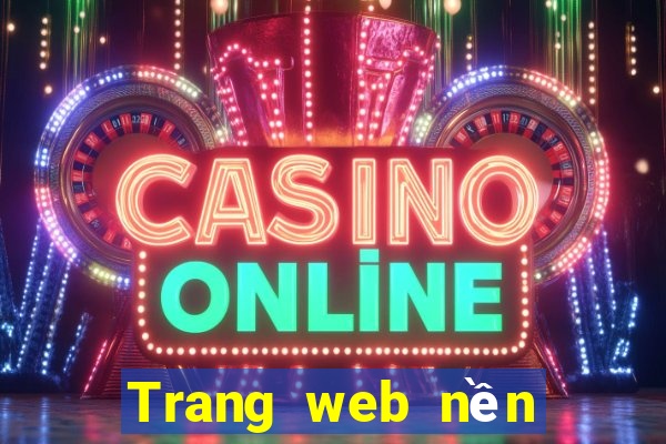 Trang web nền tảng 38 màu