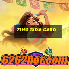 zing bida card