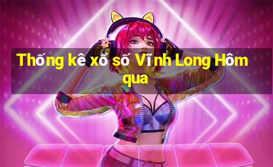 Thống kê xổ số Vĩnh Long Hôm qua