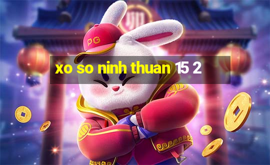 xo so ninh thuan 15 2