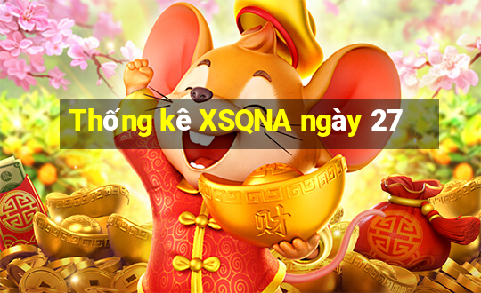 Thống kê XSQNA ngày 27