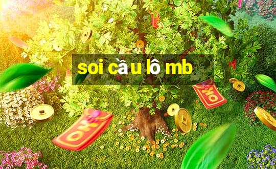 soi cầu lô mb