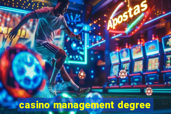 casino management degree