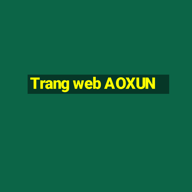 Trang web AOXUN