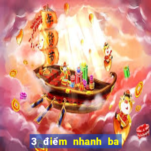 3 điểm nhanh ba phần mềm tải về