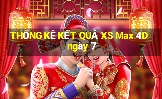 THỐNG KÊ KẾT QUẢ XS Max 4D ngày 7