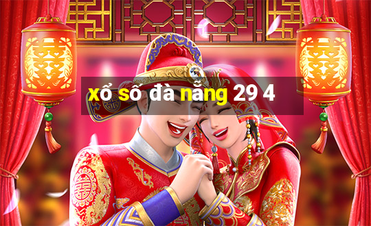 xổ số đà nẵng 29 4