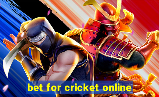 bet for cricket online