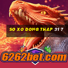 so xo dong thap 31 7