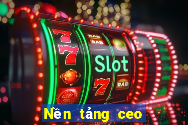 Nền tảng ceo trực tuyến