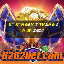 xổ số ngày 7 tháng 2 năm 2024