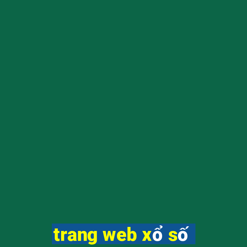 trang web xổ số