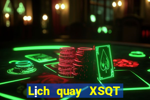 Lịch quay XSQT ngày 29