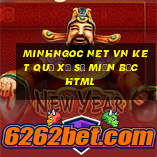 minhngoc net vn ket quả xổ số miền bắc html