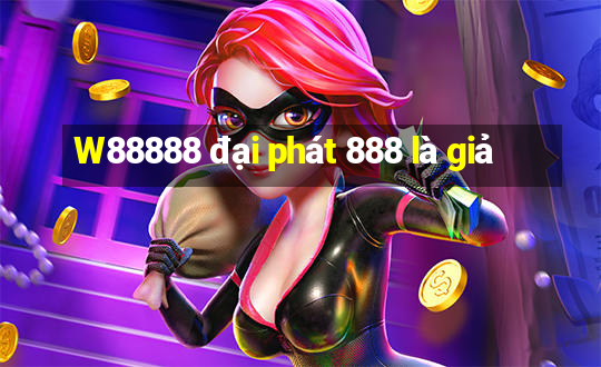 W88888 đại phát 888 là giả