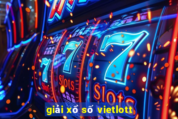 giải xổ số vietlott