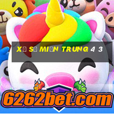 xổ số miền trung 4 3