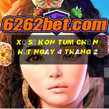 xổ số kon tum chủ nhật ngày 4 tháng 2