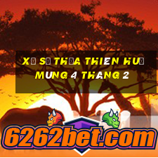 xổ số thừa thiên huế mùng 4 tháng 2